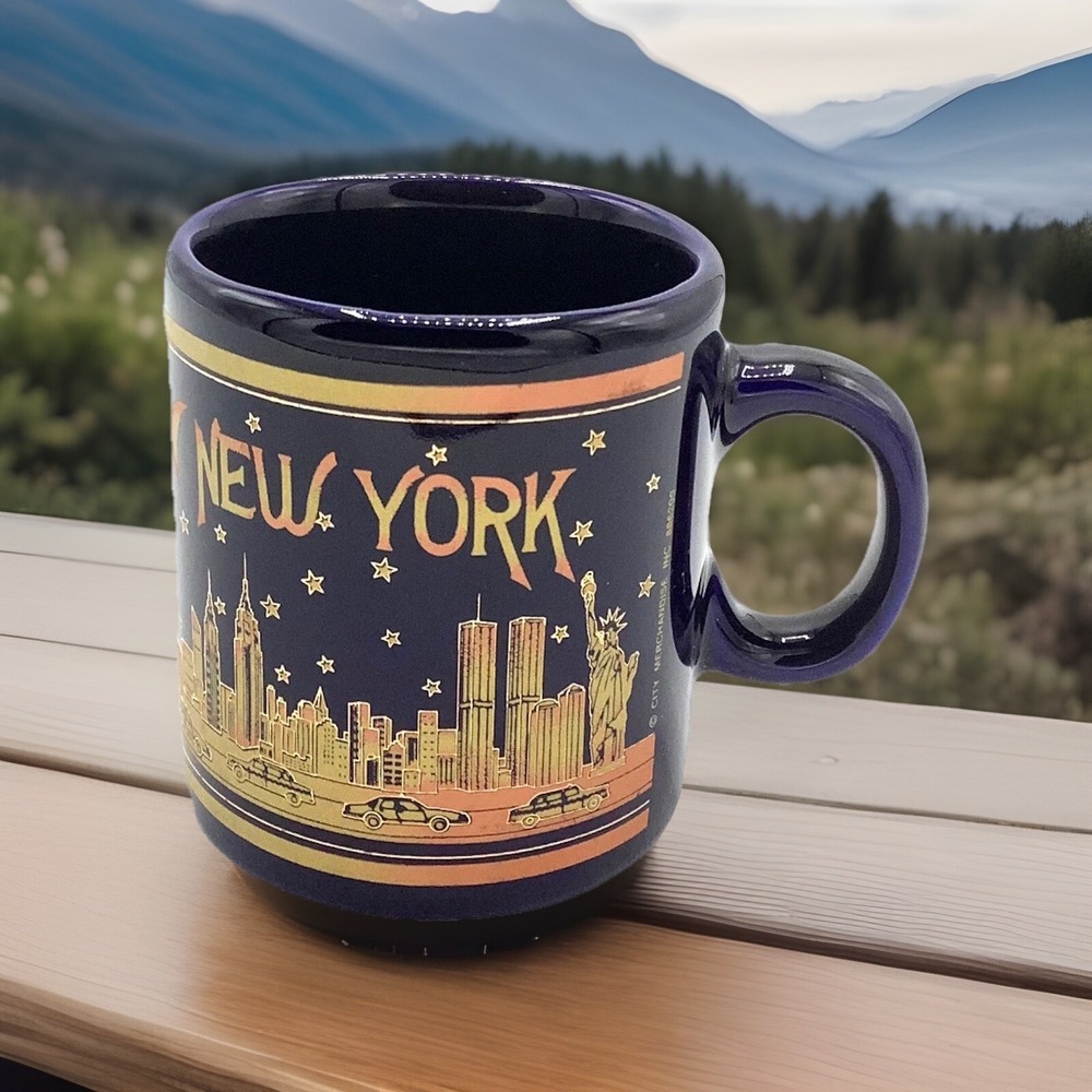 Vintage 2000 New York Small Tea Espresso Cup NEW
